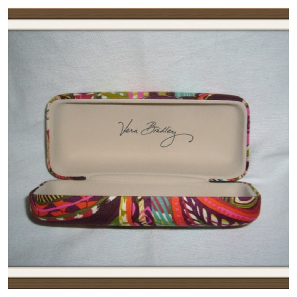 😎Vera Bradley Hardside Glass Case Style A - Picture 2 of 4